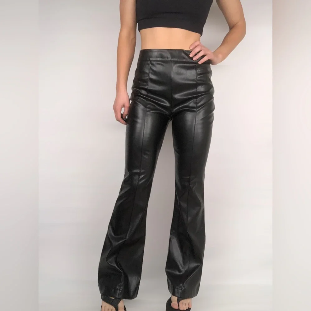NWT Princess Polly Braden‎ Pant Faux Leather - Picture 2 of 10
